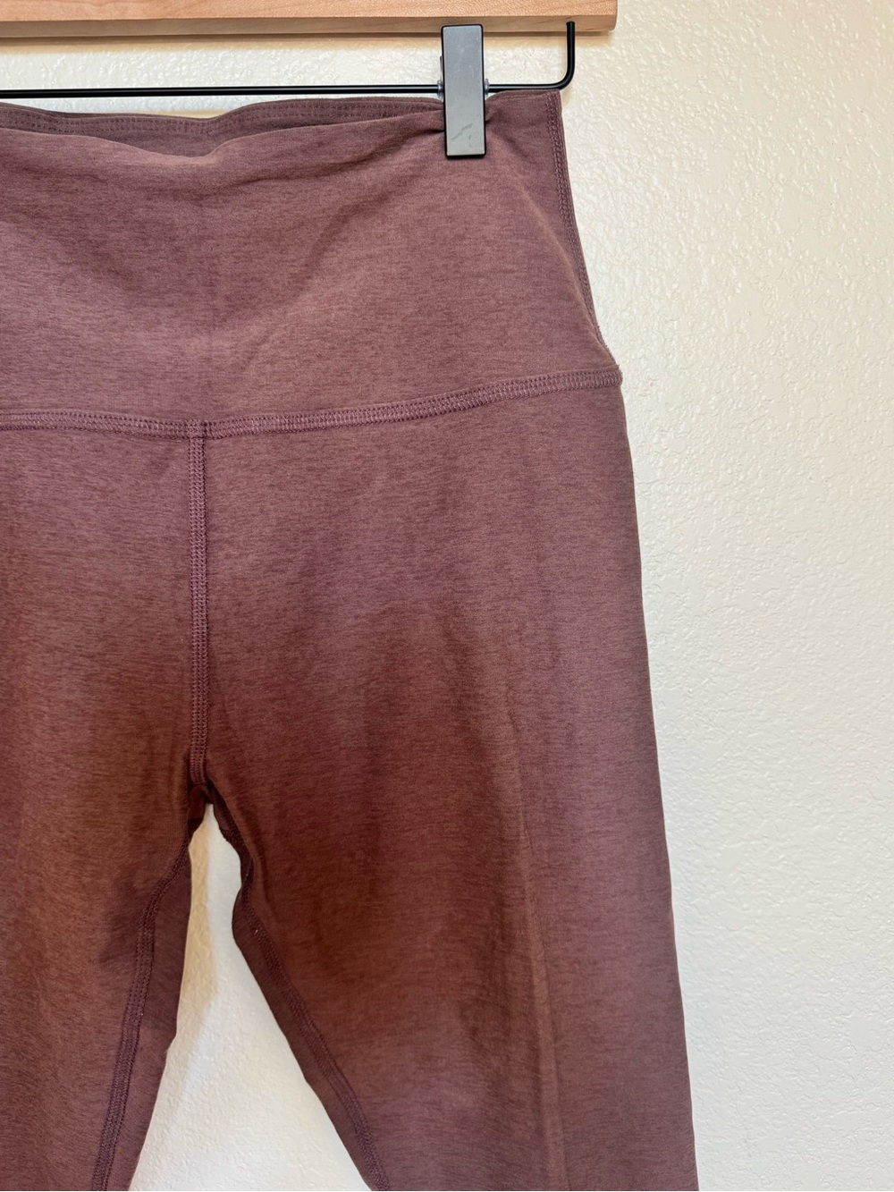 Beyond Yoga High-Rise Bike Shorts in brown